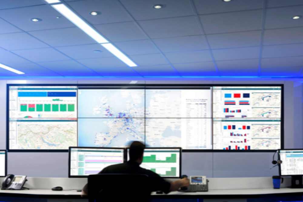 ATC voice monitoring screens